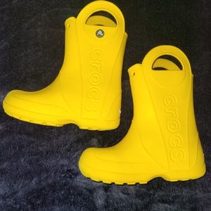 CROCS Kids "Handle-it" Rain Boots